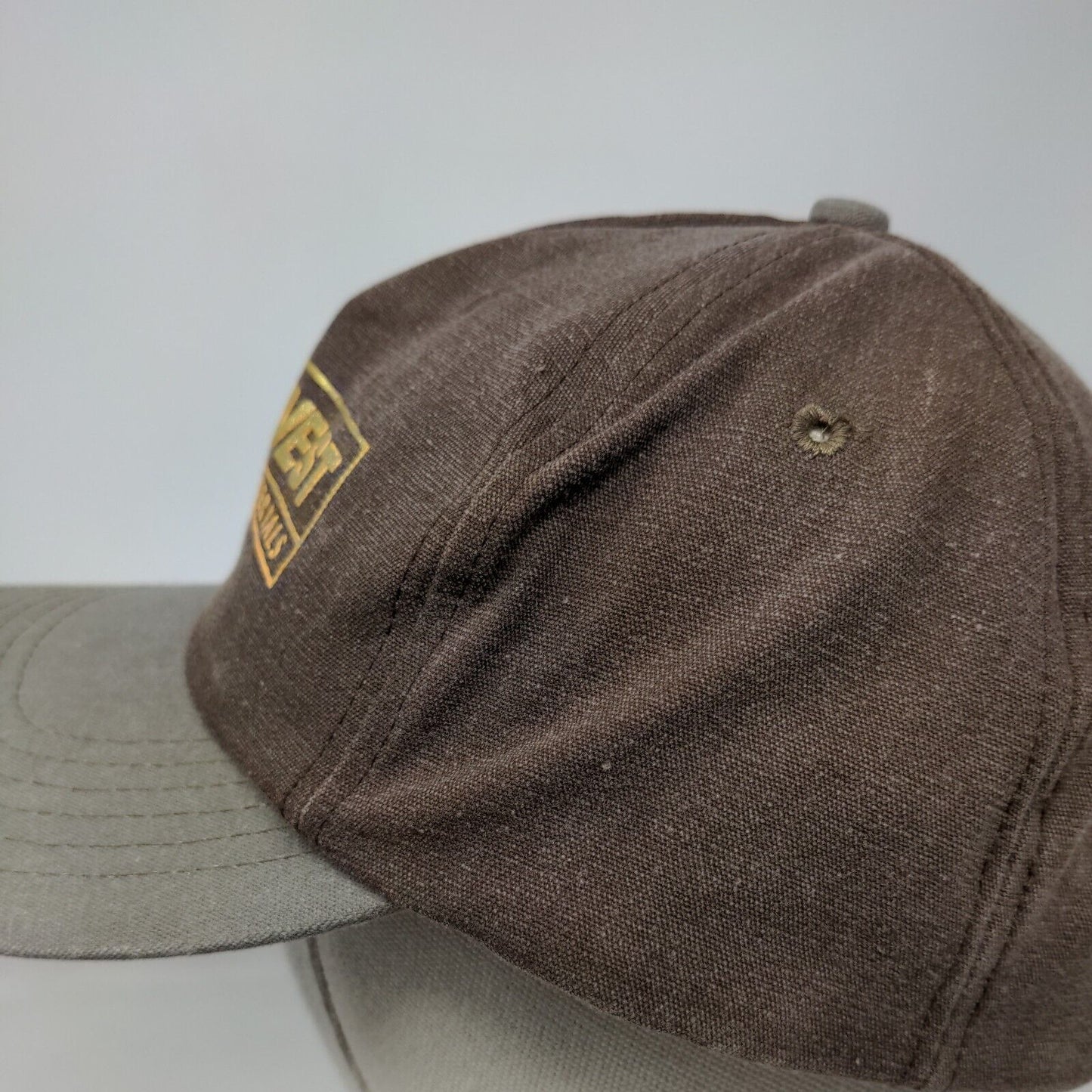 BMC West Building Materials Snapback Hat Brown OSFA Adjustable