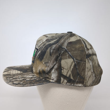 Carpenters Local 751 Strapback Hat Multicolor One Size Camo Hunting