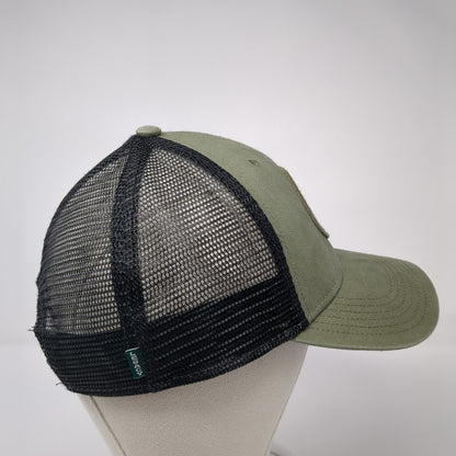 Seattle Washington Snapback Mesh Back Trucker Hat Brown One Size Legacy