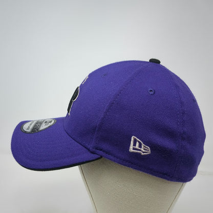 Colorado Rockies MLB New Era Baseball Cap Purple L 39THIRTY Stretch Fit Curved