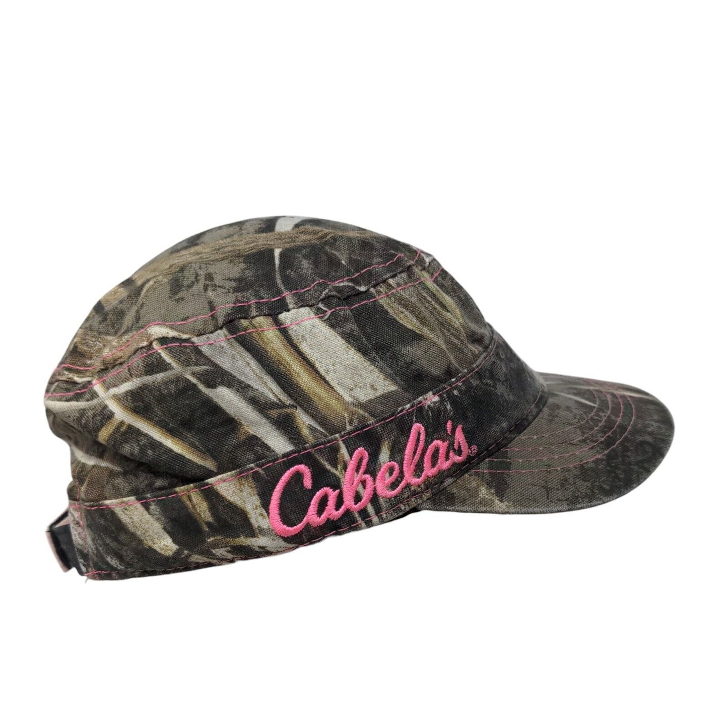 Cabela's Strapback Army Cap Camouflage One Size Embroidered Adjustable