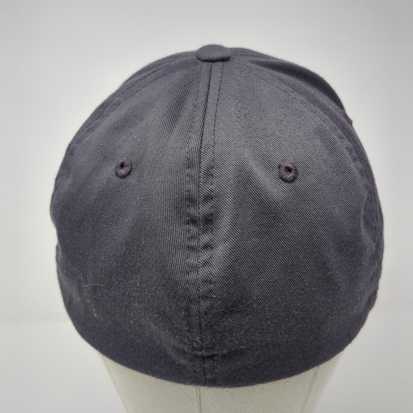 Liley Monuments Fitted Hat Gray Large American Flag Flexfit WearGuard