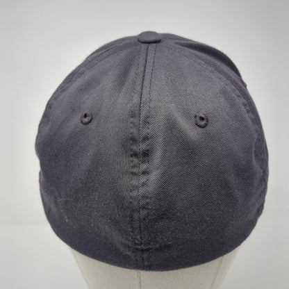 Liley Monuments Fitted Hat Gray Large American Flag Flexfit WearGuard