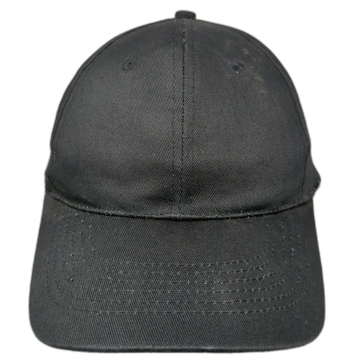 Great Northwest Baseball Cap Black One Size Strapback Cotton Plain Solid Hat
