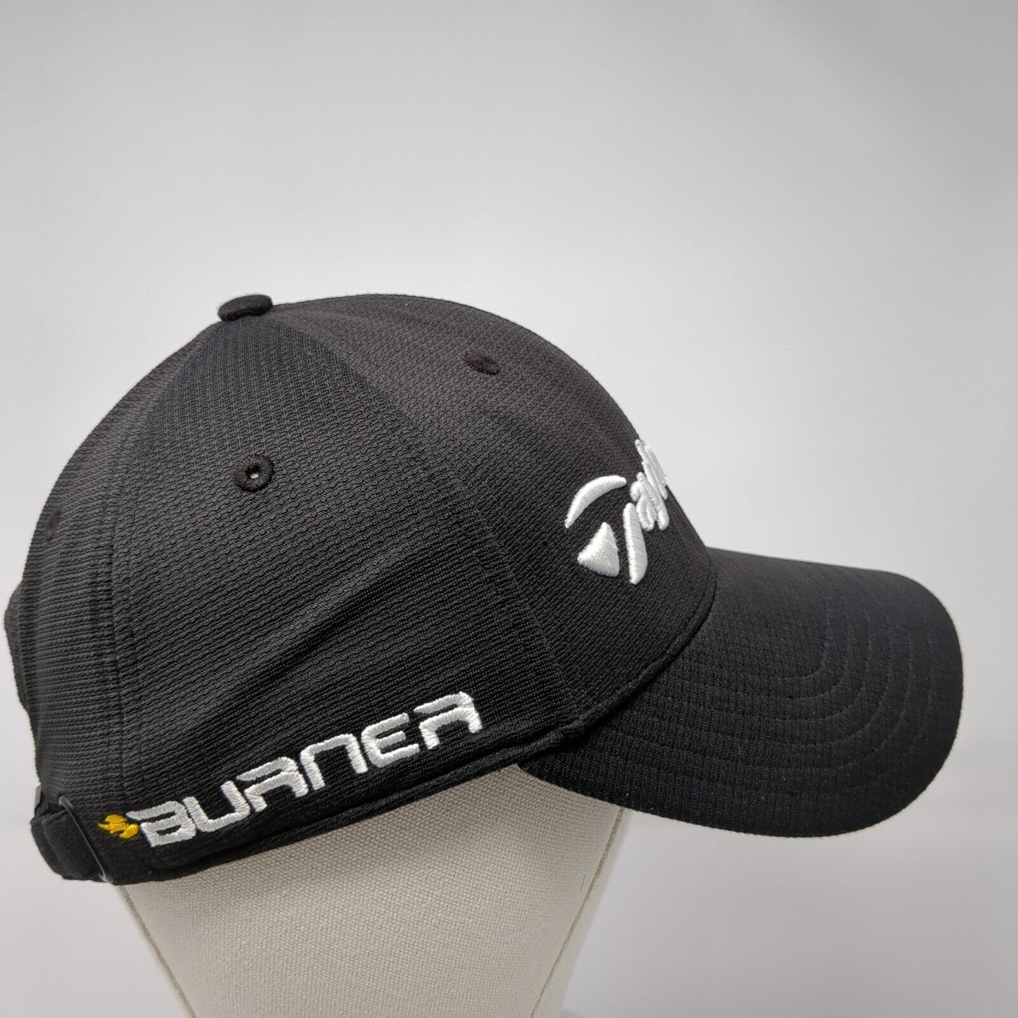TaylorMade Slideback Hat Black One Size Adjustable Solid Tmax Gear