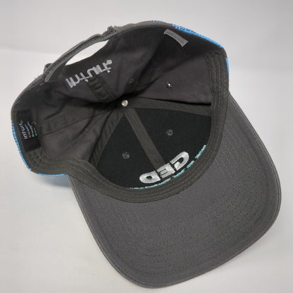 GED Rise of The Innovators Gray One Size Adjustable Embroidered 6 Panel Intuit
