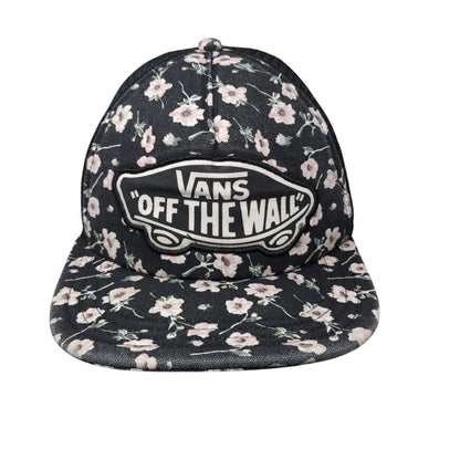 VANS Off The Wall Snapback Trucker Hat Multicolor One Size Floral Mesh Back