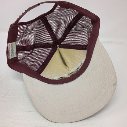 Idaho First Issue Trucker Hat Purple Duck Migratory Waterfowl Stamp 1987 Vintage