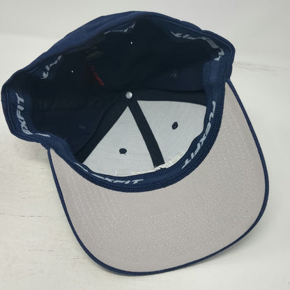 Port Authority Baseball Cap Blue XL Sunoco Transportation Fitted Flexfit Hat