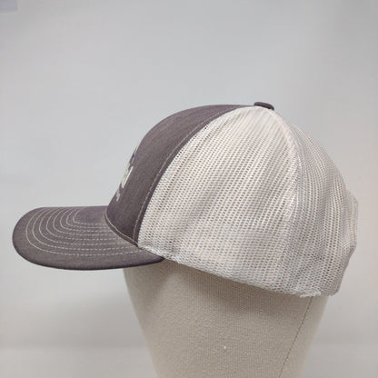 Teton Rental Snapback Trucker Hat Gray OSFA Mesh Back Richardson