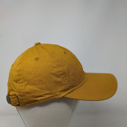 Universal Thread Slideback Hat Yellow One Size Adjustable 6 Panel Blank