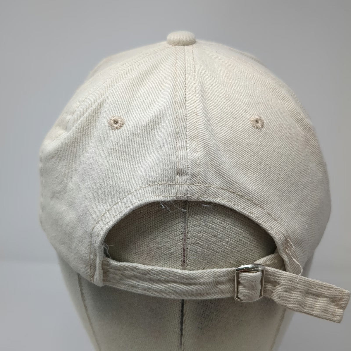 Marcus Adler Baseball Cap Beige One Size BOSS Embroidery Slideback Cotton Hat