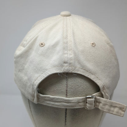 Marcus Adler Baseball Cap Beige One Size BOSS Embroidery Slideback Cotton Hat