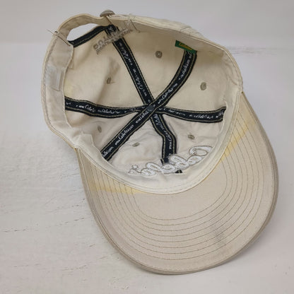 Cabela's Baseball Cap Beige One Size World's Foremost Outfitter Slideback Hat