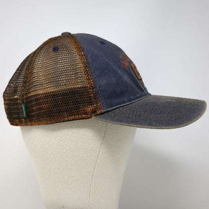 Legacy Trucker Hat Blue One Size Jackson Hole Wyoming Buffalo Patch Snapback