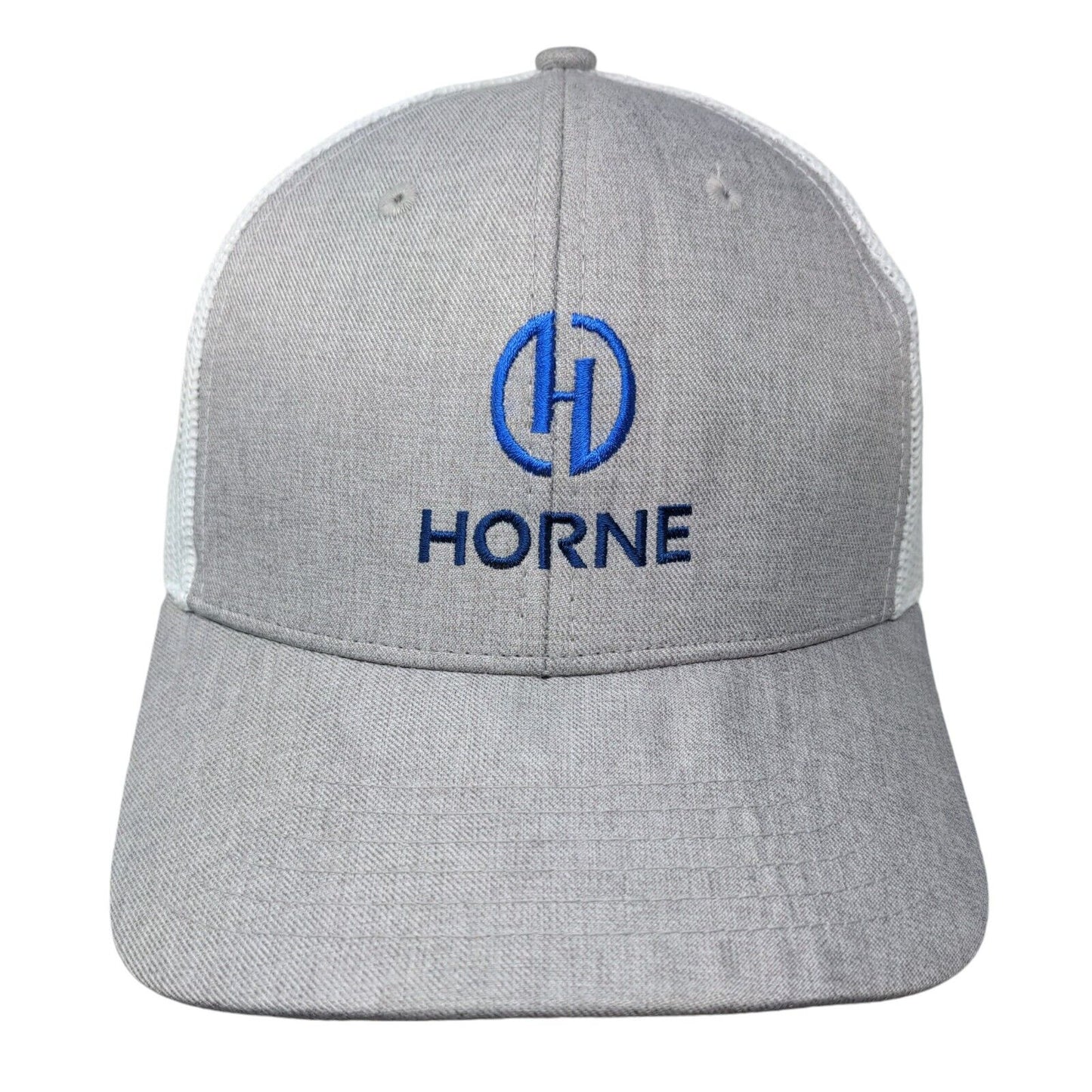 Horne Snapback Mesh Back Trucker Hat Gray One Size Cap America