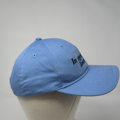 Integrity Insurance Strapback Hat Blue One Size Outdoor Port & Company