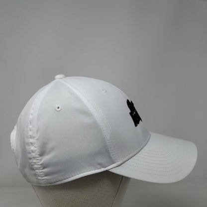 The League Strapback Hat White OSFM Adjustable Embroidered Legacy91 Nike Dri-Fit