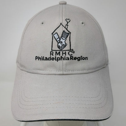 Cap America Baseball Cap Gray One Size RMHC Philadelphia Region Strapback Hat