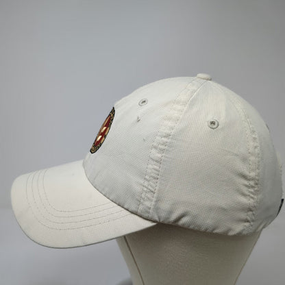 Ouray Ponkapoag Golf Course Hat Beige One Size Baseball Cap Strapback Polyester