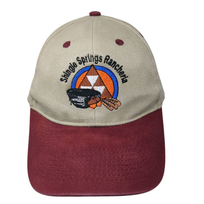 Shingle Springs Rancheria Strapback Hat Multi OSFM Embroidered Otto