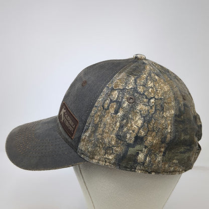 Outdoor Cap Baseball Cap Gray Camo One Size California Waterfowl Duck Patch Hat
