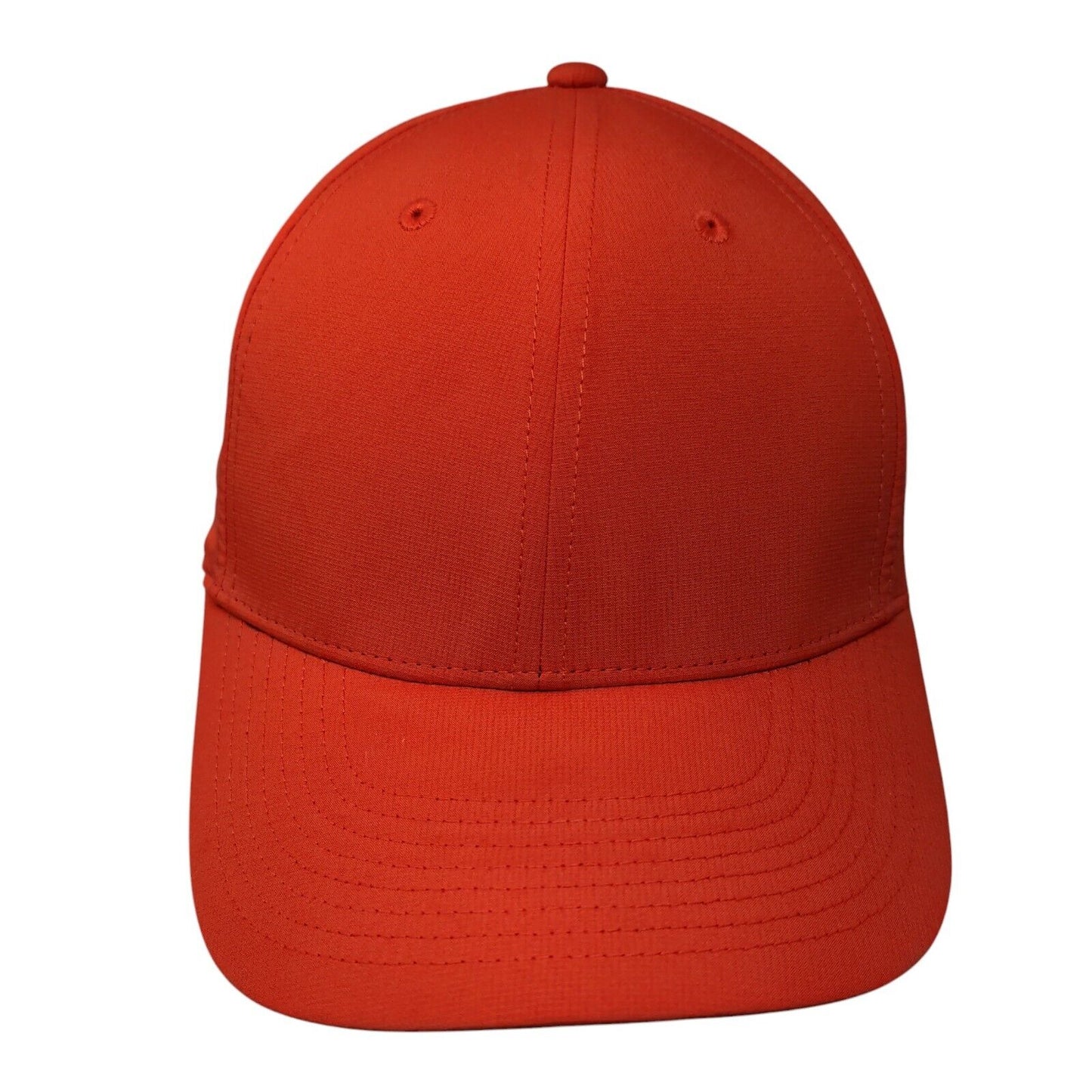 Nike Strapback Hat Red OSFM Embroidered Swoosh Legacy 91 Dri-Fit 6 Panel