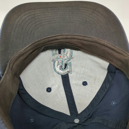Seattle Mariners MLB OC Sports Baseball Cap Blue One Size Strapback Logo Hat