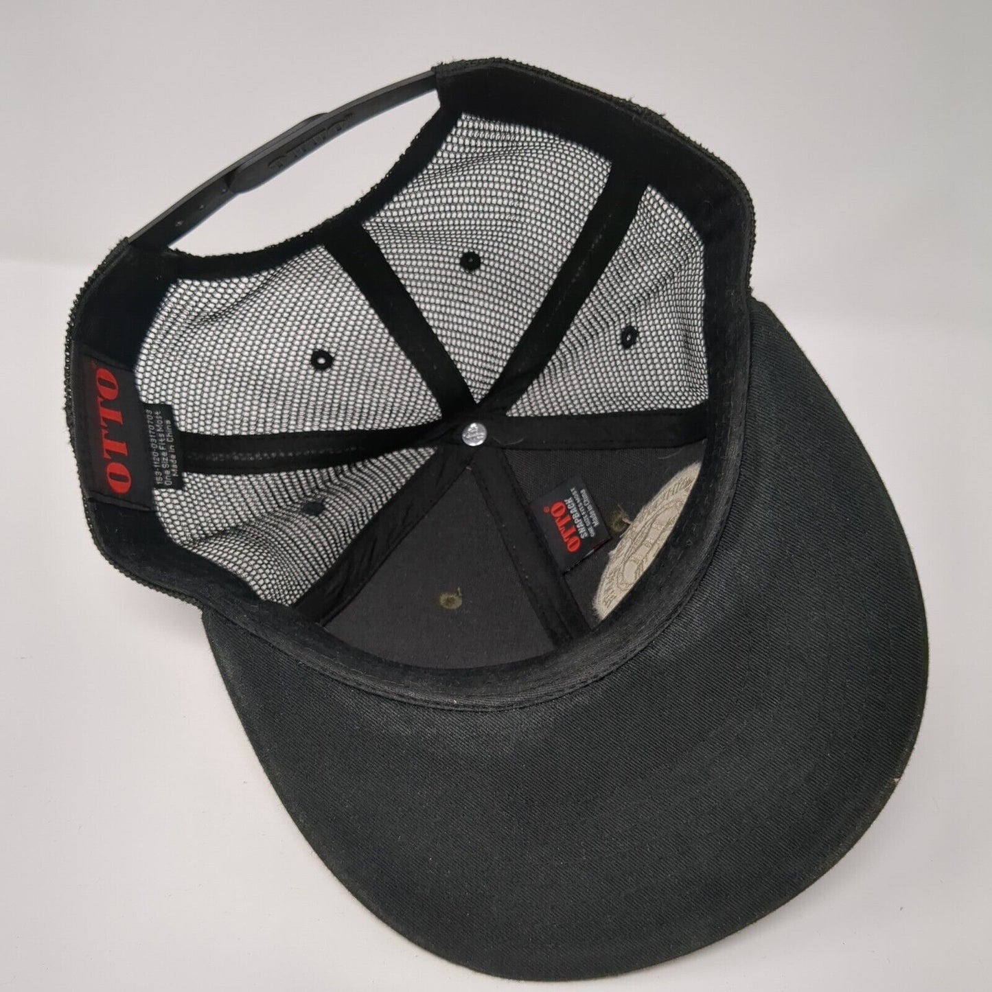 Mother Earth Brew Co. Snapback Trucker Hat Camo One Size Mesh Back Otto