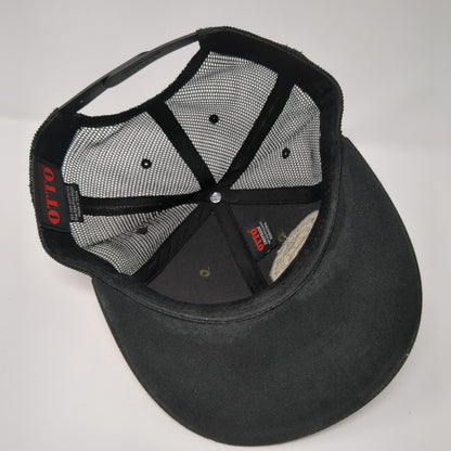 Mother Earth Brew Co. Snapback Trucker Hat Camo One Size Mesh Back Otto