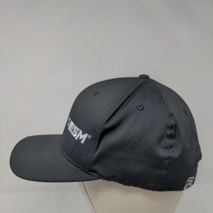 Richardson Strapback Hat Black Small Adjustable Embroidered Flexfit