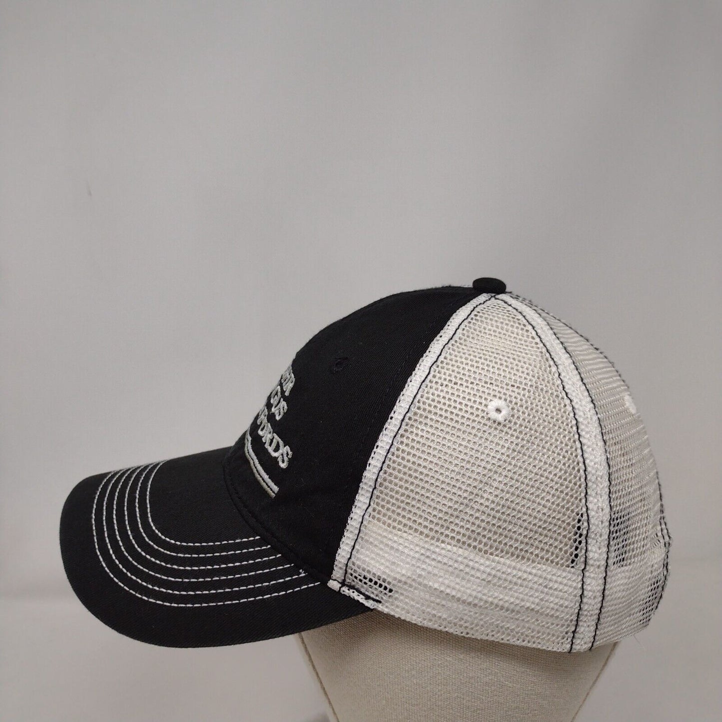 Gohr Angus & Herefords Strapback Trucker Hat Black One Size District Threads