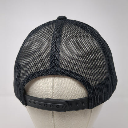 Moser Electric Snapback Trucker Hat Black One Size Mesh Back Sport-Tek