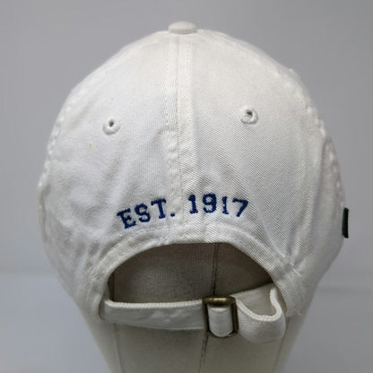 Legacy Baseball Cap White One Size Bentley University Est 1917 Slideback Hat