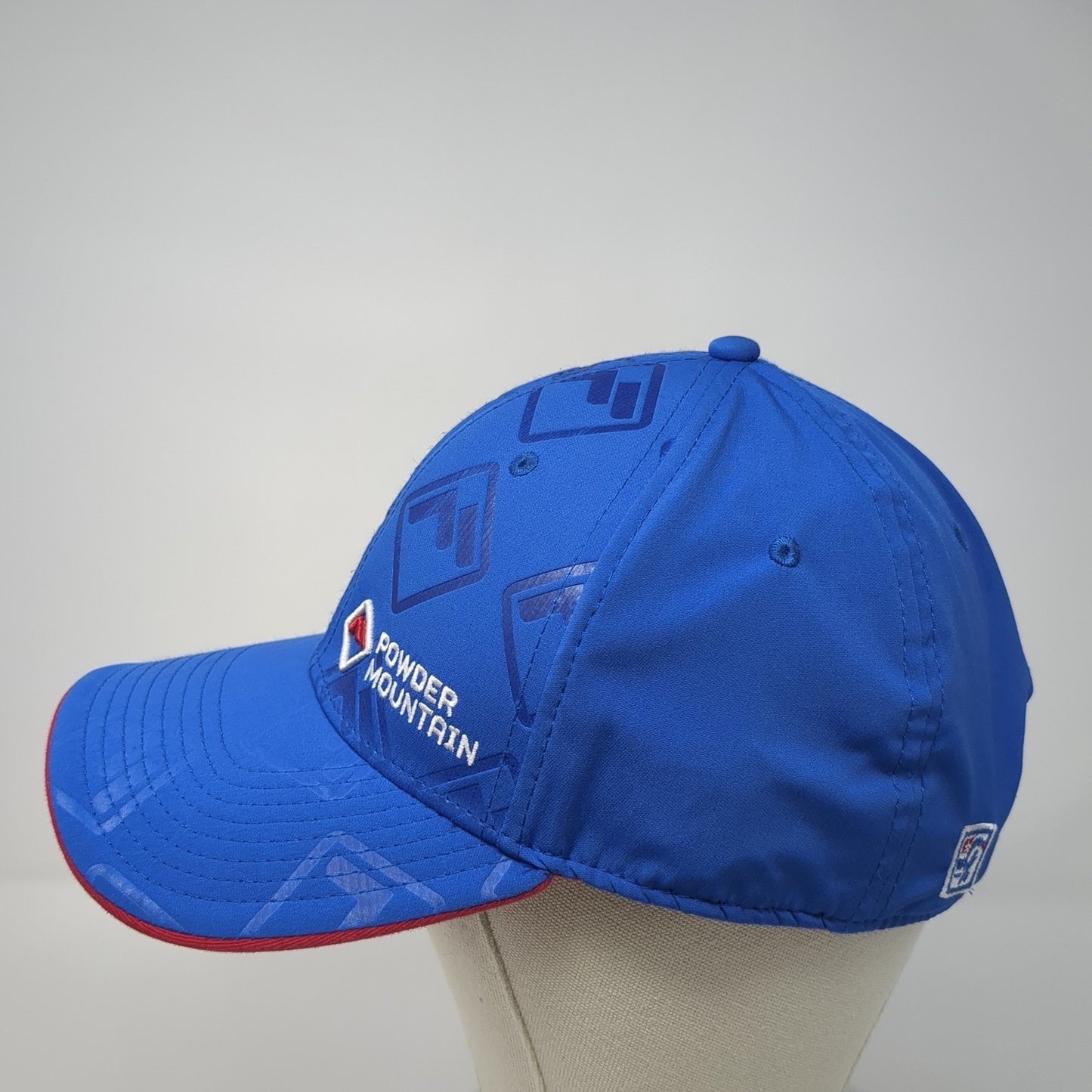 Powder Mountain Strapback Baseball Cap Blue One Size Adjustable The Game