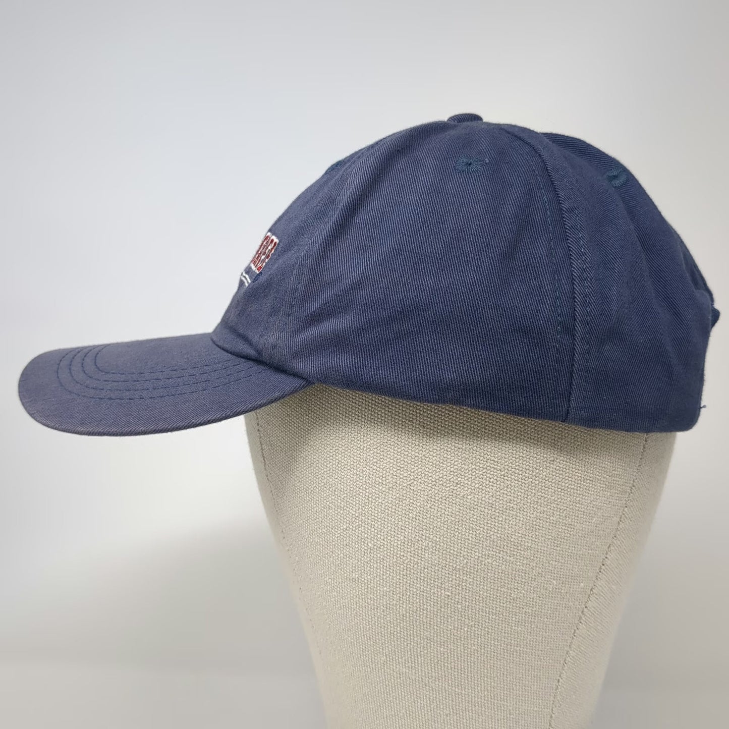Hard Rock Cafe Salt Lake City Baseball Cap Blue Red White One Size Hat Slideback