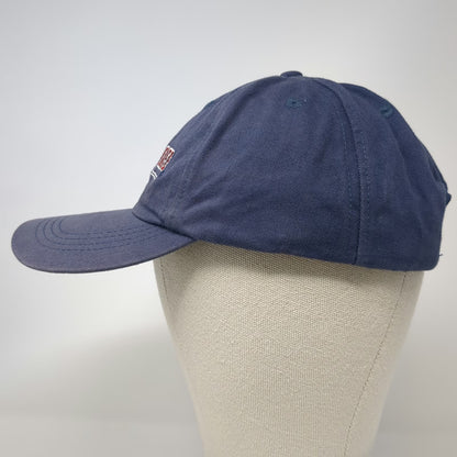 Hard Rock Cafe Salt Lake City Baseball Cap Blue Red White One Size Hat Slideback