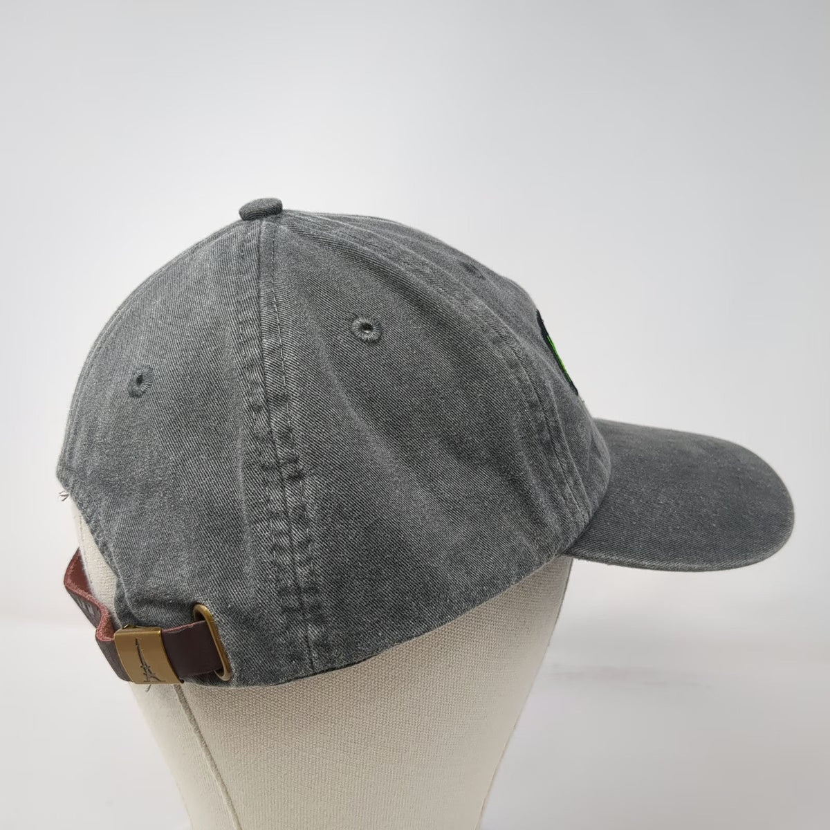 Adams Baseball Cap Gray One Size Advanced Tank Testing Services Slideback Hat
