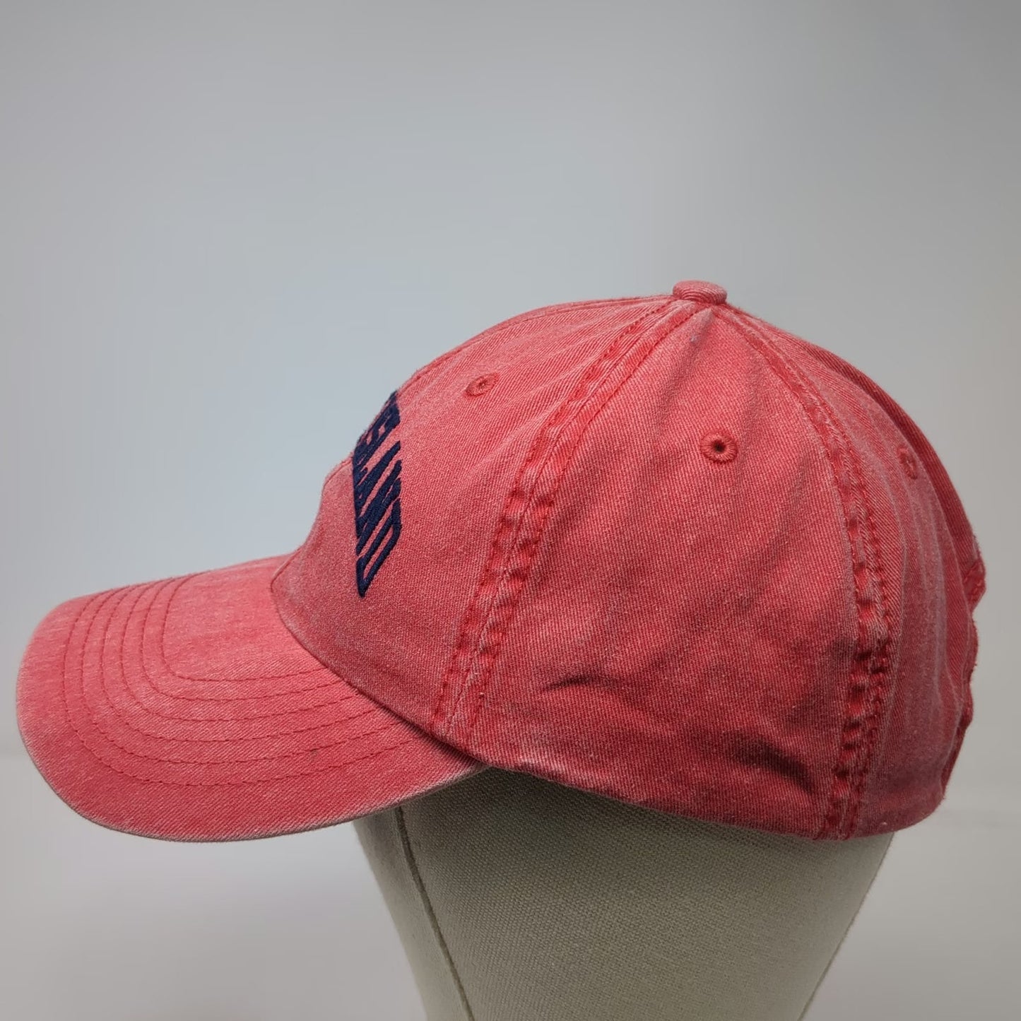Stadium Graphics Rhode Island Red Baseball Cap One Size Blue Slideback Strap Hat