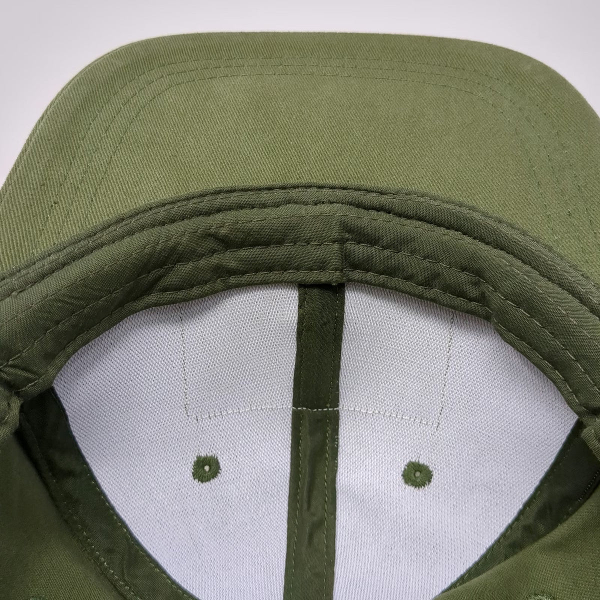 Maverik Mountain Waves Patch Green Baseball Cap One Size Slideback Cotton Hat