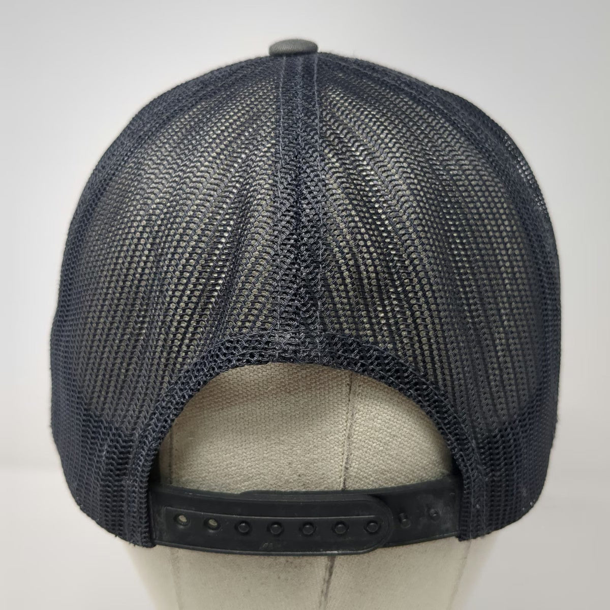 Yupoong Trucker Hat Gray One Size Idaho State Silhouette Geometric Mesh Back