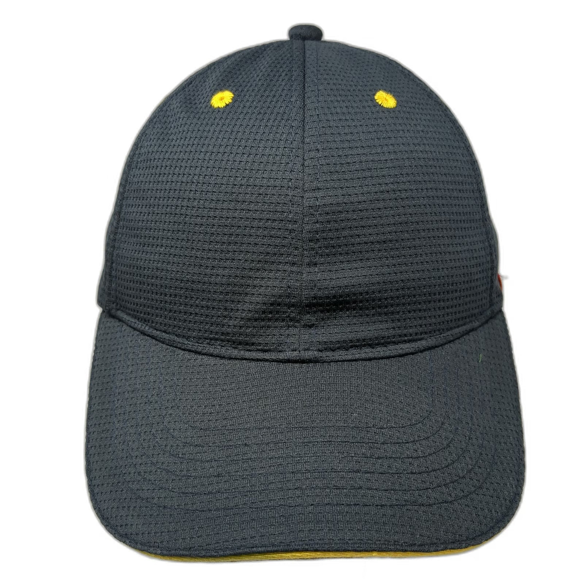 McDonald's Blue Snapback Hat One Size Mesh Polyester Yellow Arches M Logo