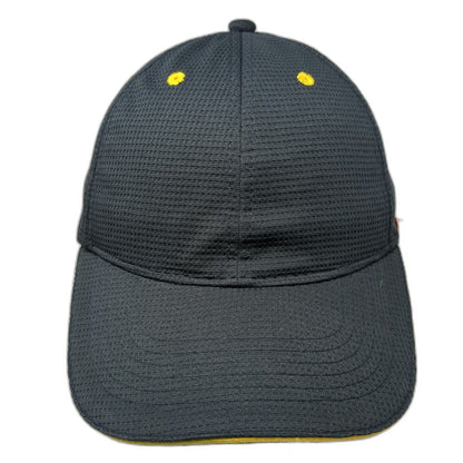 McDonald's Blue Snapback Hat One Size Mesh Polyester Yellow Arches M Logo