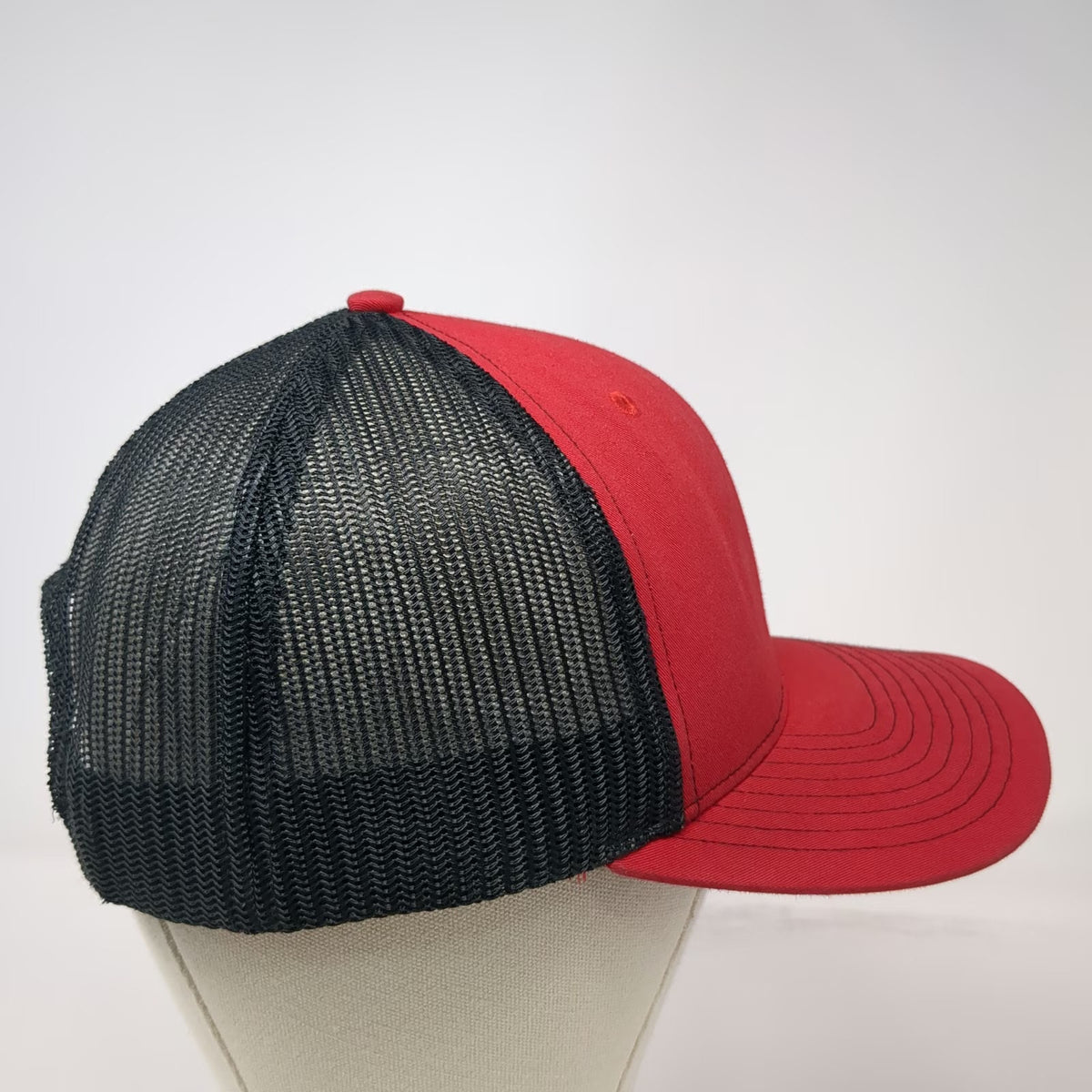 Richardson Trucker Hat Red One Size Spencer Fluid Power Danfoss Snapback Mesh