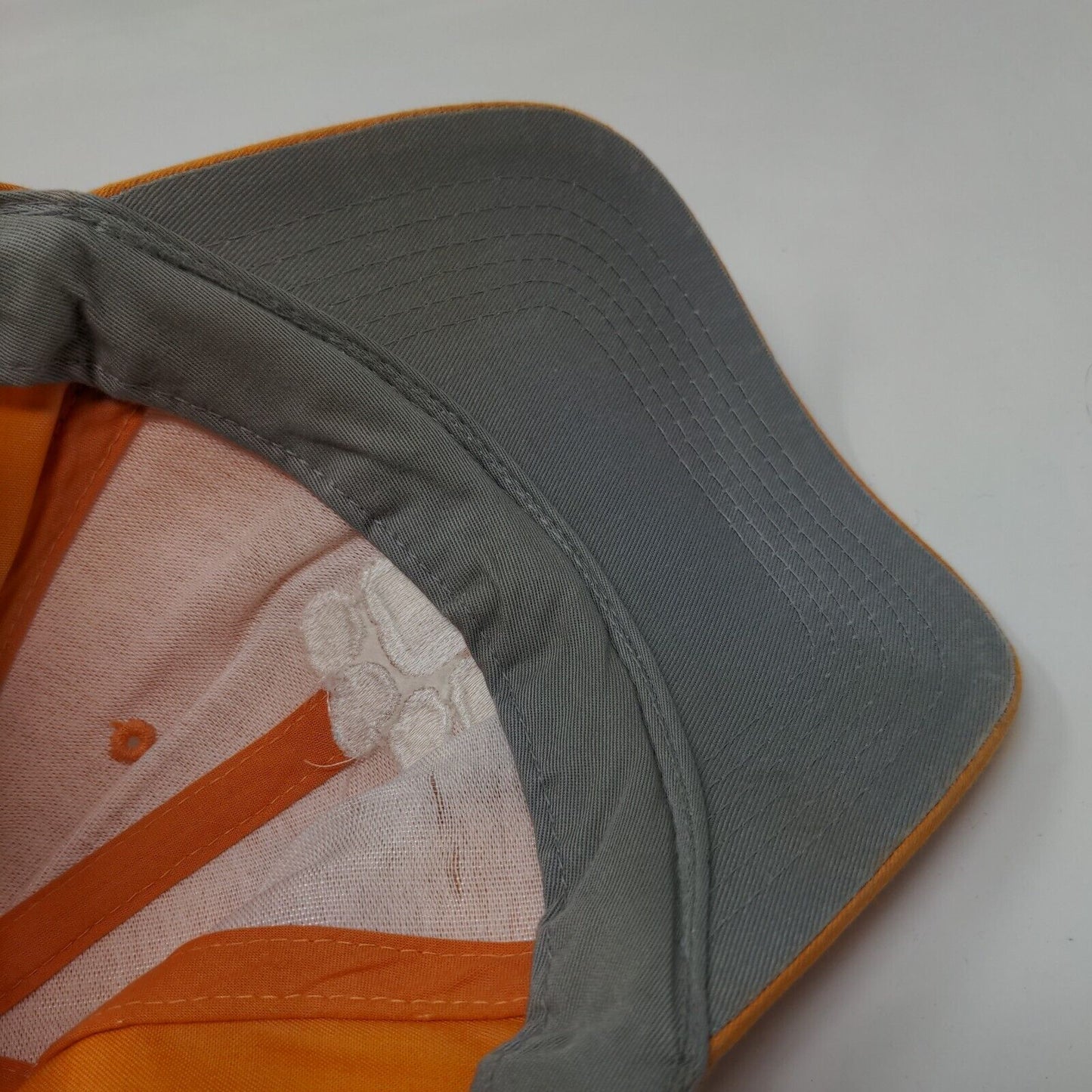 Clemson Tigers Strapback Hat Orange Embroidered Logo PawPrint Captivating NCAA