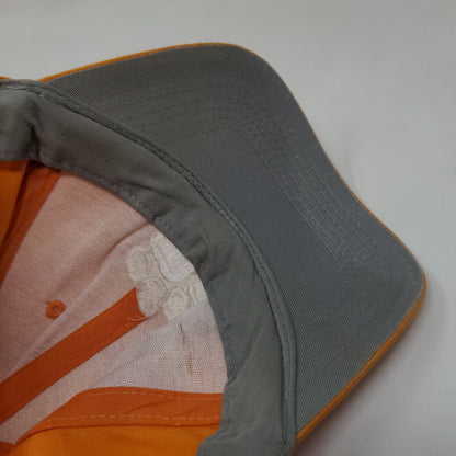 Clemson Tigers Strapback Hat Orange Embroidered Logo PawPrint Captivating NCAA