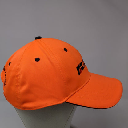 Farm Bureau Insurance Strapback Hat Orange One Size Adjustable 6 Panel