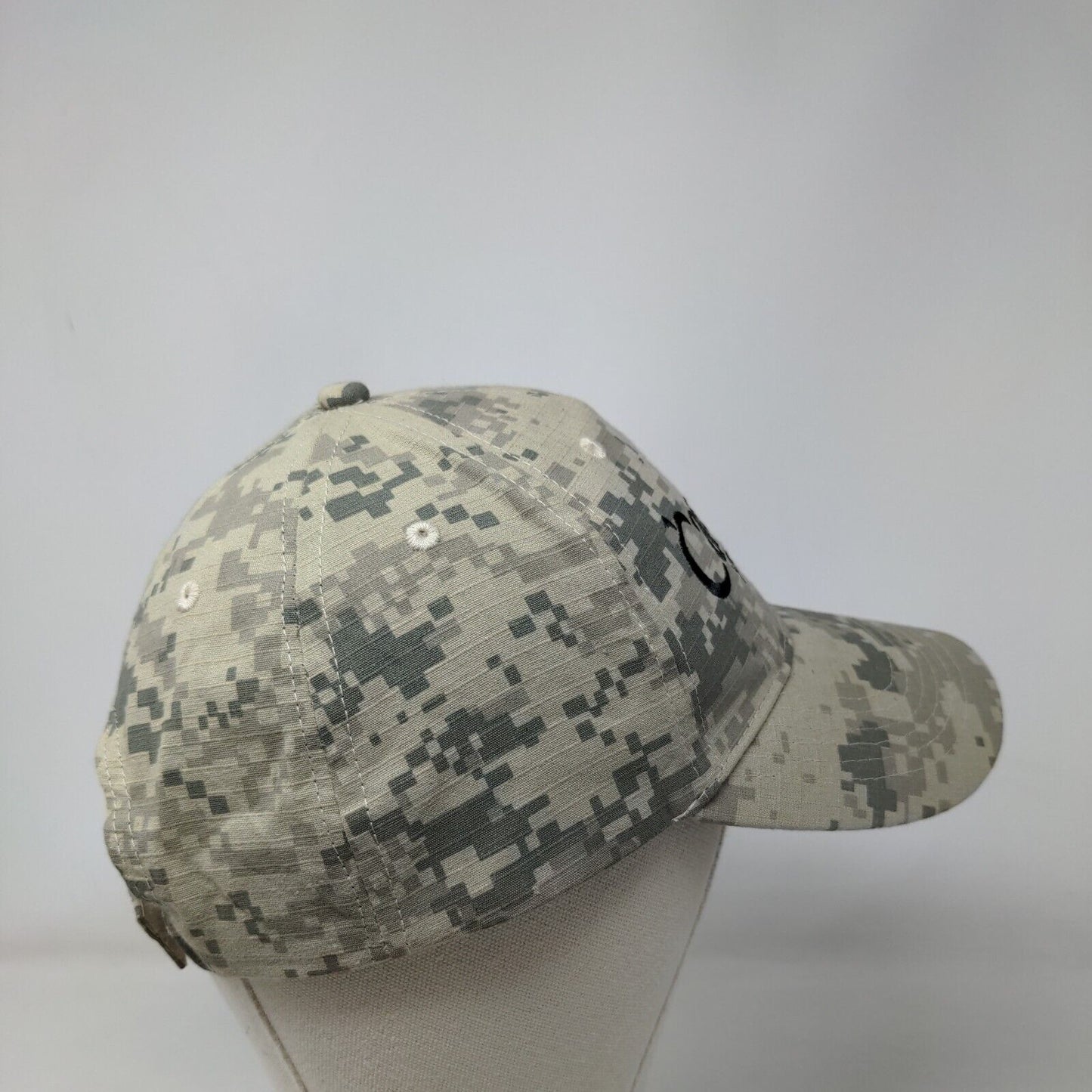 Care Plus Health Plan Strapback Hat Camouflage OSFA Adjustable Embroidered