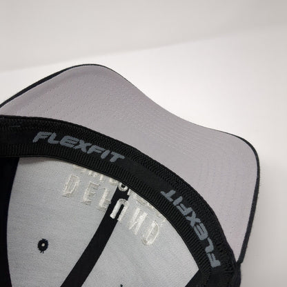 Defund Gun Control Fitted Hat Black L-XL Embroidered Flexfit Yupoong