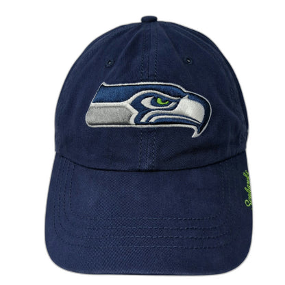 Seattle Seahawks NFL 47 Brand Blue Women's Cap Strapback Embroidered Logo Hat